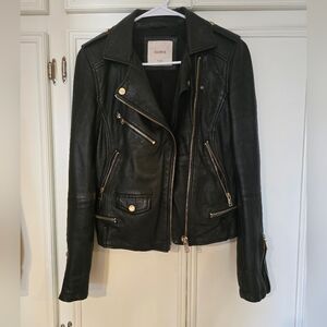 Leather BIKER Style Jacket